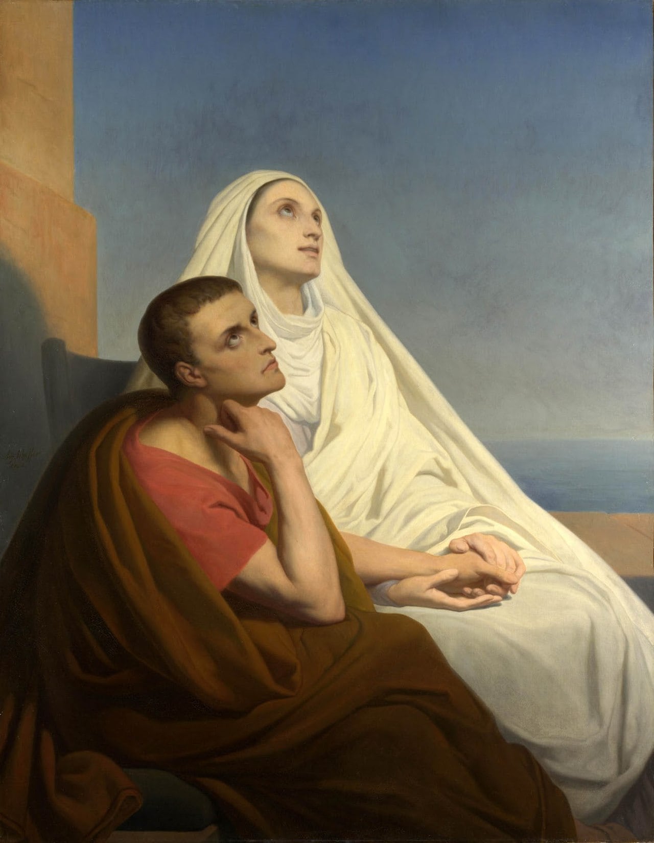 Augustine and his mother Monica