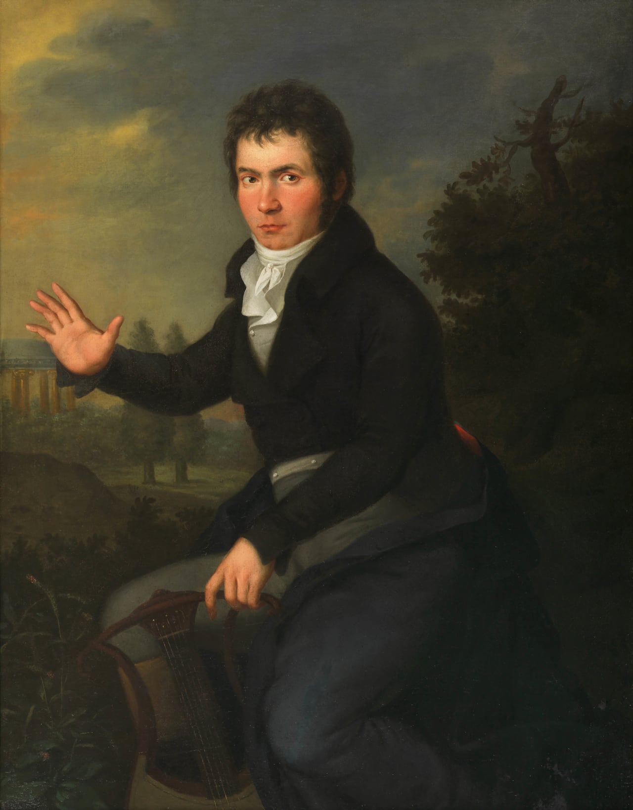Portrait of Beethoven around 1804-1805