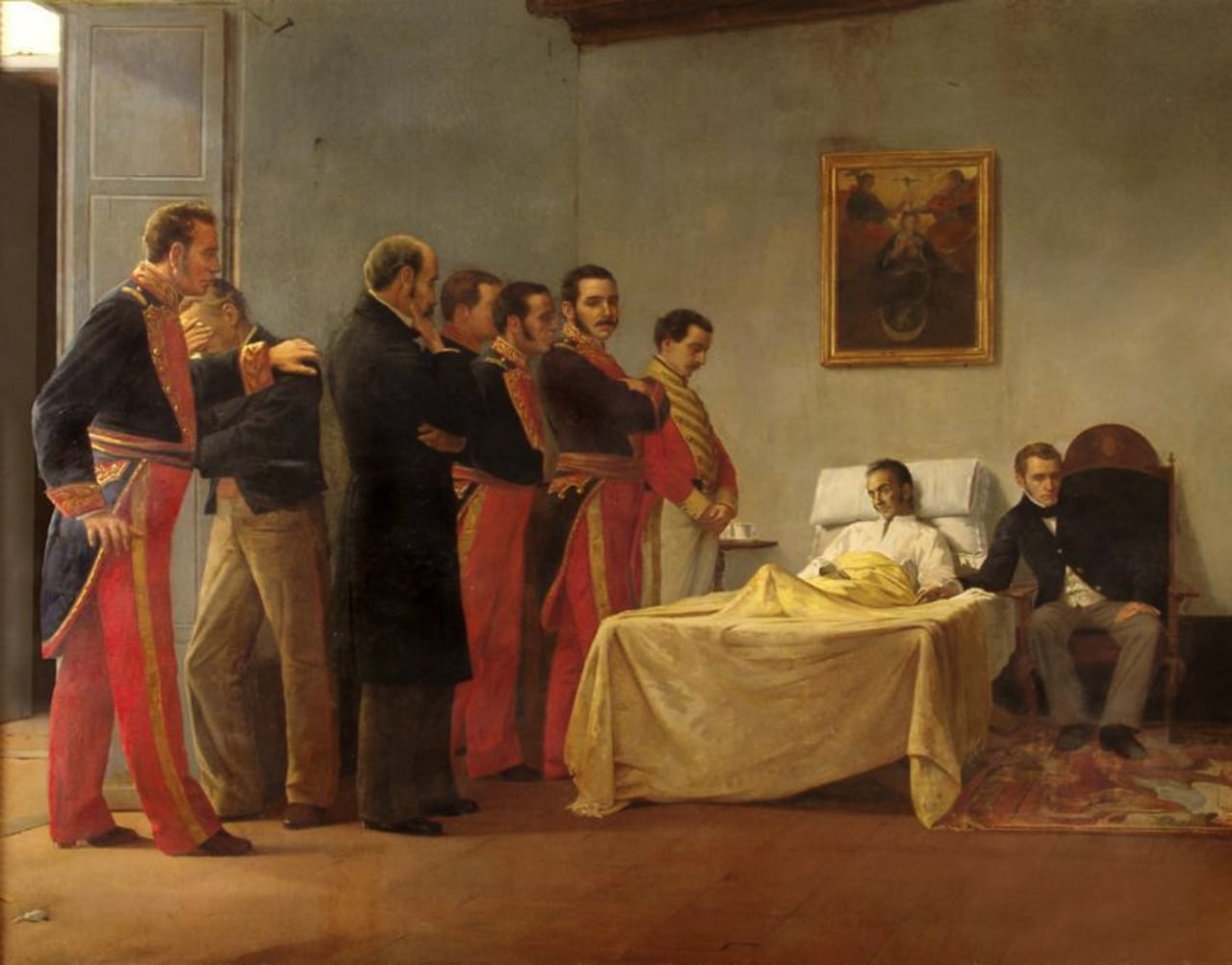 The death of Simón Bolívar