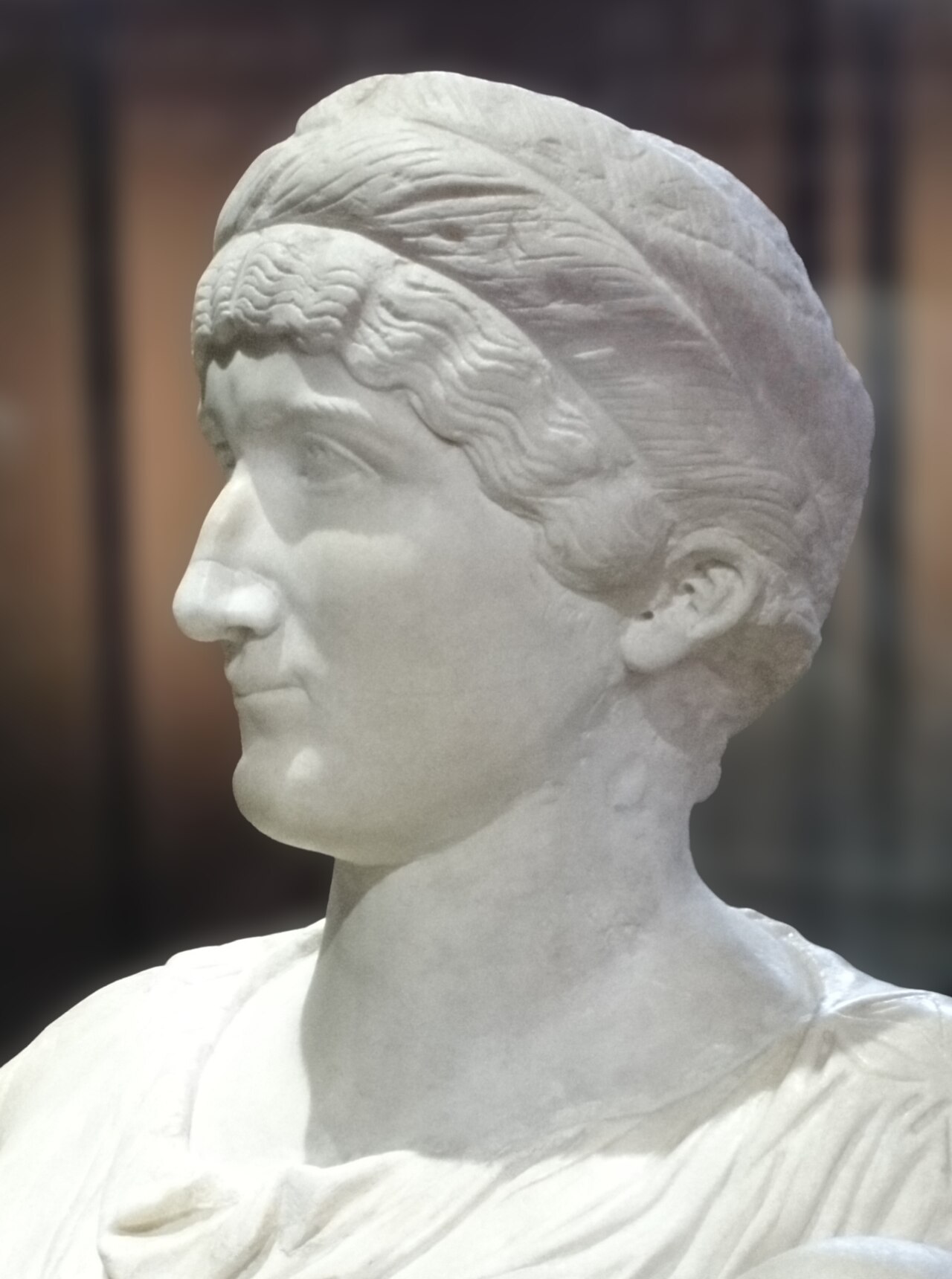 Seated statue of Helena, Constantine's mother