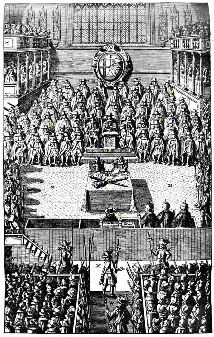 The trial of Charles I