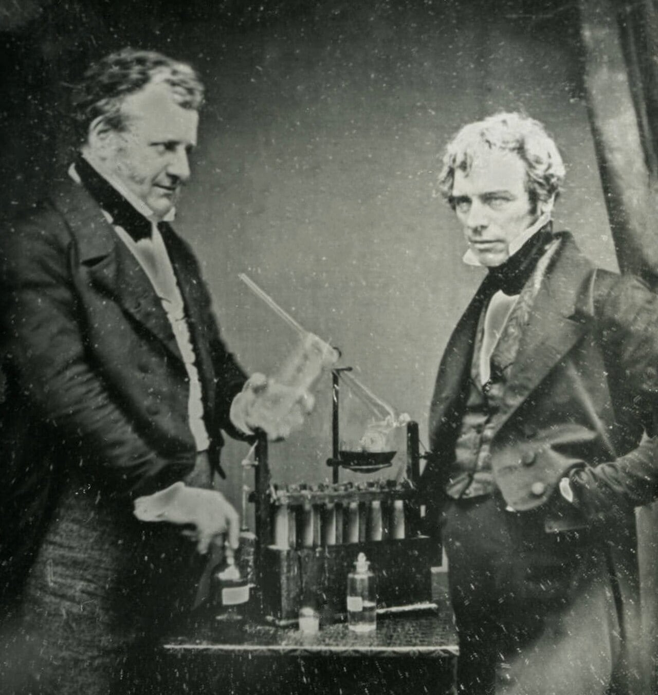 Faraday and John Frederic Daniell, whose cell supplied steady current for electrochemical work