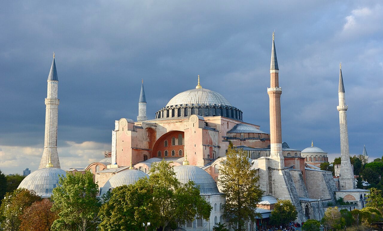 The Hagia Sophia in Istanbul