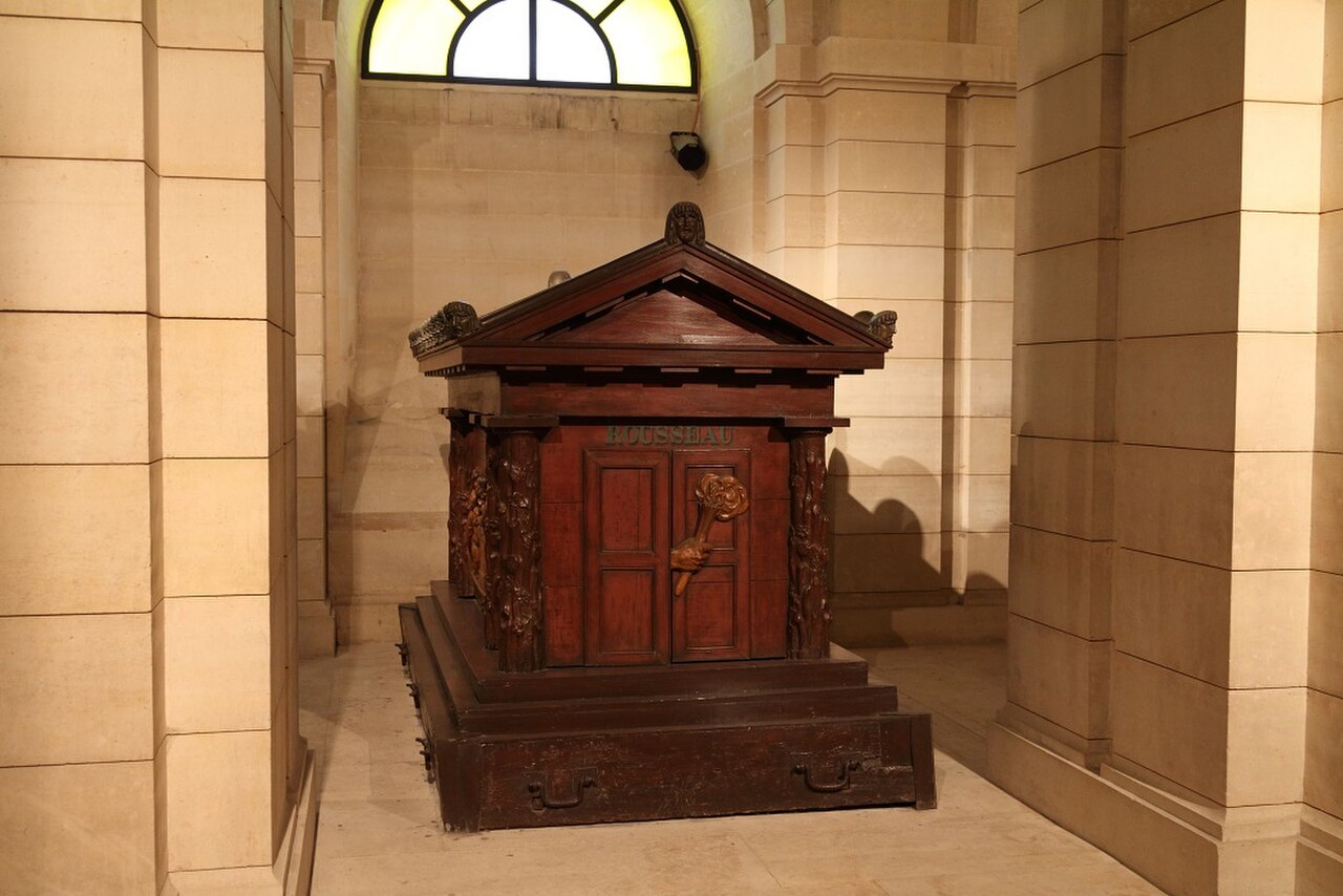 Rousseau's transfer to the Panthéon