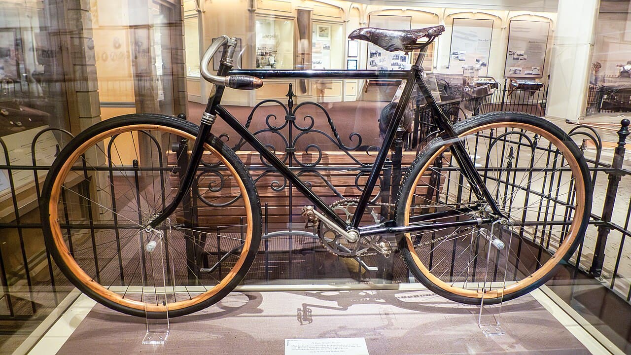 A Wright bicycle from the brothers' Dayton shop