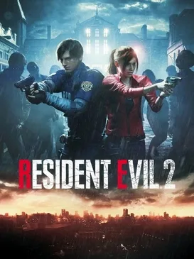 Cover art for the 2019 Resident Evil 2 remake, the best-selling Resident Evil game at 19.75 million units.