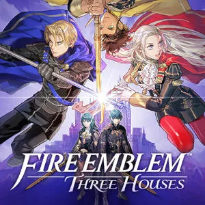 Cover art for Fire Emblem: Three Houses, the best-selling Fire Emblem game at 3.82 million lifetime units per CESA.