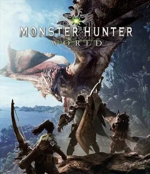 Cover art for Monster Hunter: World, Capcom’s best-selling title of any series at 22.40 million units.