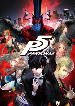 Cover art for Persona 5, the only Persona game Atlus has given a stand-alone sales figure, at 8.30 million.
