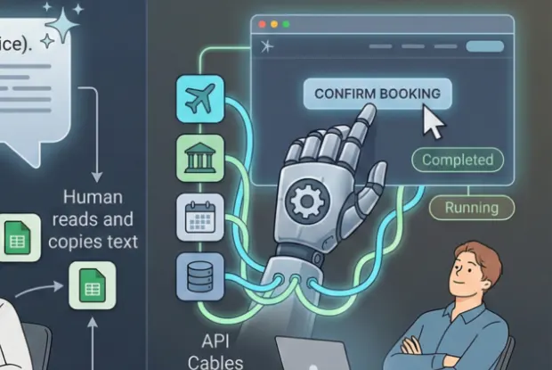 The Agent Economy: LLMs to LAMs
