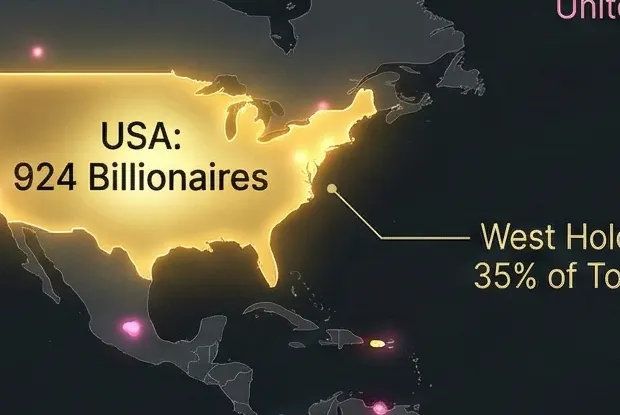 The 2026 Billionaire World Map